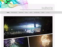 Tablet Screenshot of localhost.be